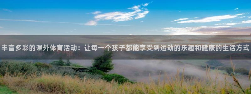 猎豹体育免费观看高清直播：丰富多彩的课外体育活动：让每一个孩子都能享受到运动的乐趣和健康的生活方式