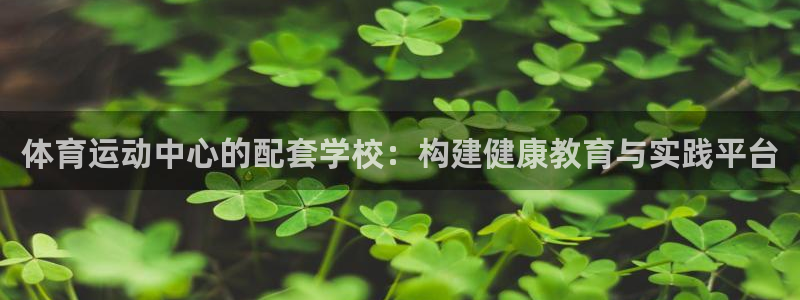 猎豹体育app手机版：体育运动中心的配套学校：构建健康教育与实践平台